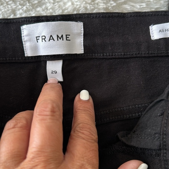 NWT Frame Jeans ALI High Rise - Picture 3 of 12